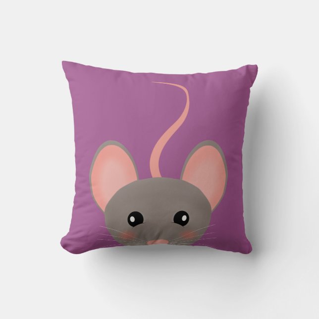 Cute mouse Pillow (Front)