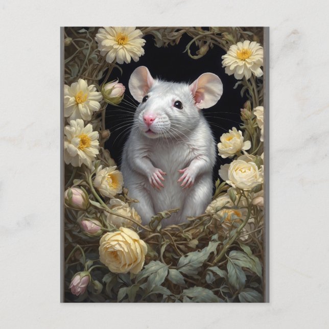 cute mouse postcard (Front)