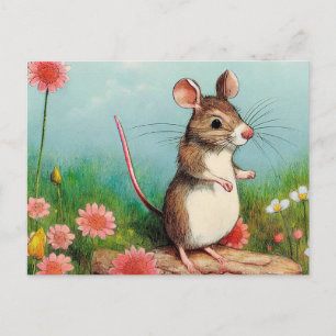 Cute Mouse Postcard