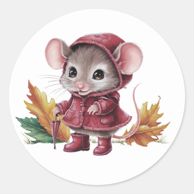 Cute Mouse Stickers (Front)