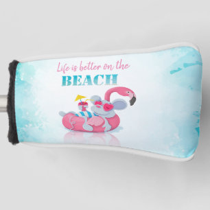 Cute Mouse  Stylish Beach    Golf Head Cover
