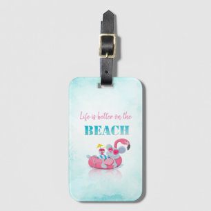 Cute Mouse Stylish Beach Luggage Tag
