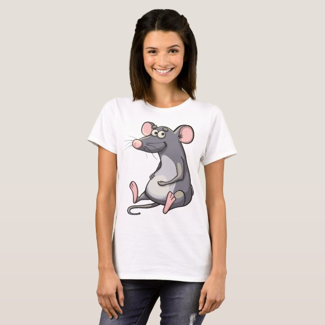 Cute Mouse T-Shirt (Front Full)