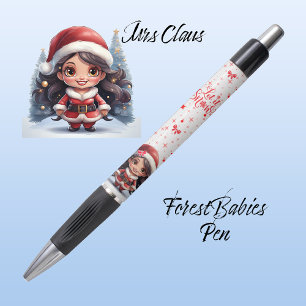 Cute Mrs Santa Xmas Graphic, Let it Snow White ⛄️ 