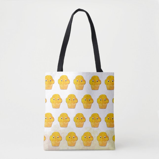 Cute Muffin Drawing  Tote Bag (Front)
