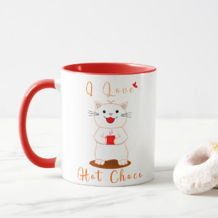Cute Mug   I Love Hot Choco