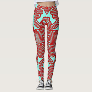 Cute multicolor trendy "Ratti_Creative_Arts" Legg Leggings