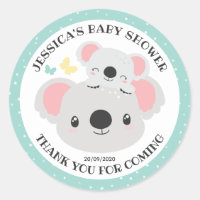 Cute Mum and Baby Koala Top Koality Baby Shower