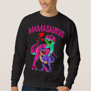 Cute Mum and Child T-Rex Dinosaur Sweatshirt