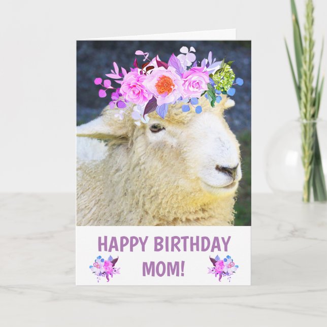 Cute Mum Birthday Card (Front)