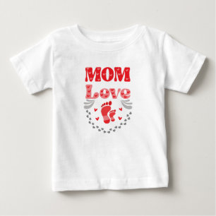 Cute Mum Love Baby T-Shirt