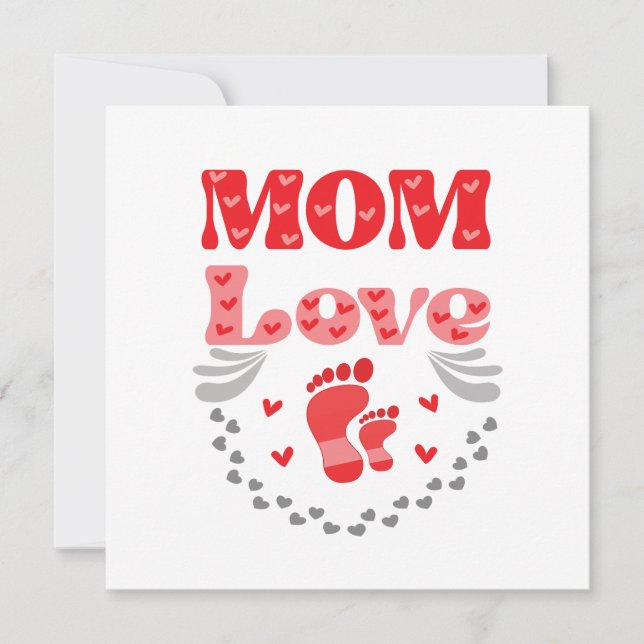 Cute Mum Love Card (Front)