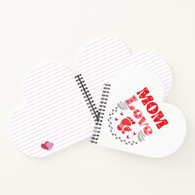 Cute Mum Love Notebook (Inside)