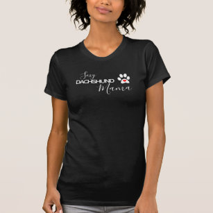 Cute Mum of Dachshund Gifts T-Shirt