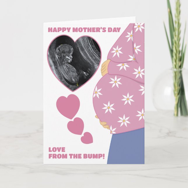 Cute Mum To Be Mother's Day Card (Front)