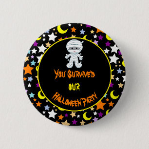 Cute Mummy Boy Halloween Costume Party 6 Cm Round Badge