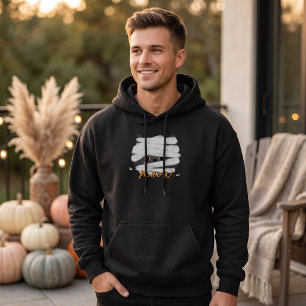 Cute Mummy Cat Meow Halloween Hoodie
