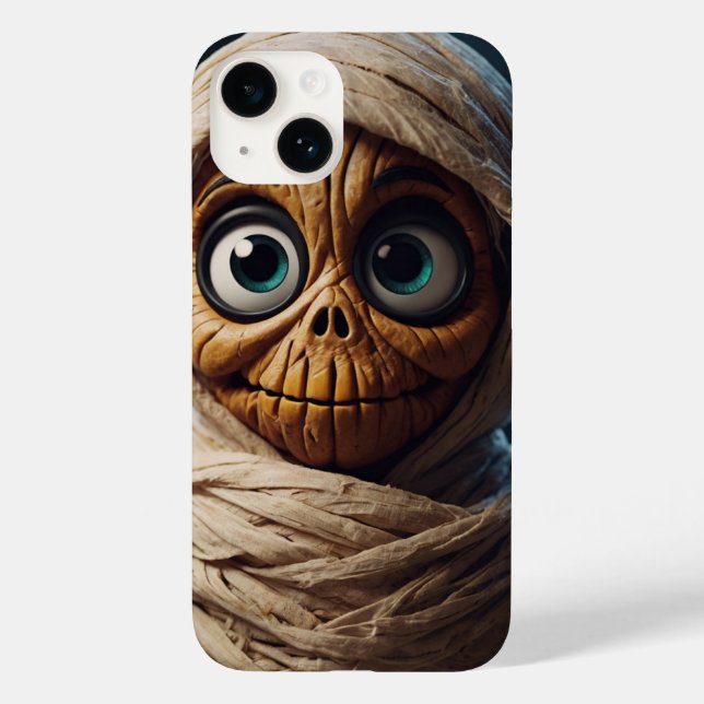 Cute Mummy Character Case-Mate iPhone Case (Back)