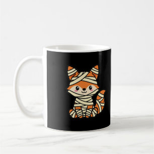 Cute Mummy Fox Halloween Coffee Mug