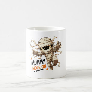 Cute Mummy Mode On Halloween Coffee Mug