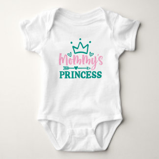 Cute Mummy’s Princess  Baby Bodysuit