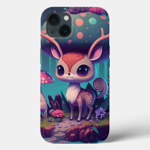 Cute Mushroom Deer Fantasy Case-Mate iPhone Case