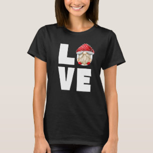 Cute Mushroom Hunter With Toadstool Hat For Men G T-Shirt