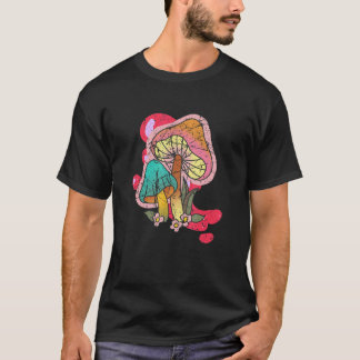 Cute Mushroom Hunting Morel Hunter Vegans T-Shirt