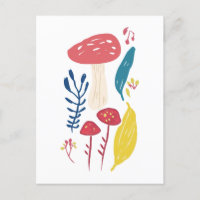 Cute mushroom illustration  Small