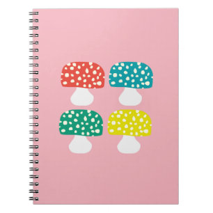 Cute Mushroom Notebook