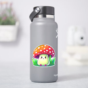 Cute mushroom sticker pack