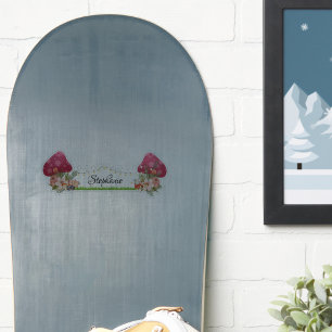 Cute Mushroom Whimsical Floral