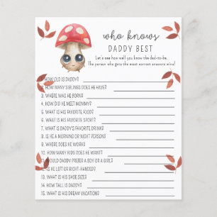 Cute mushroom - Who knows DADDY best