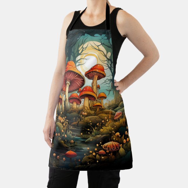 Cute mushrooms apron (Insitu)