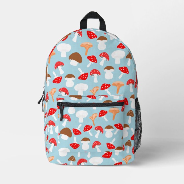 Cute Mushrooms Backpack (Front)