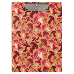 Cute Mushrooms Clipboard