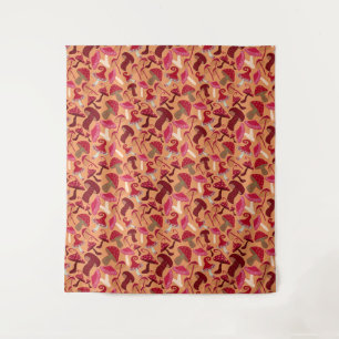 Cute Mushrooms Tapestry