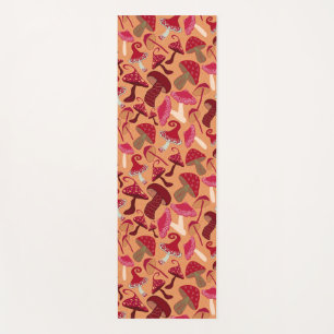 Cute Mushrooms Yoga Mat