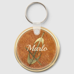 Cute Music Fan Cello Add Text Key Ring