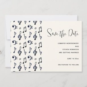 Cute Musical Notes Pattern