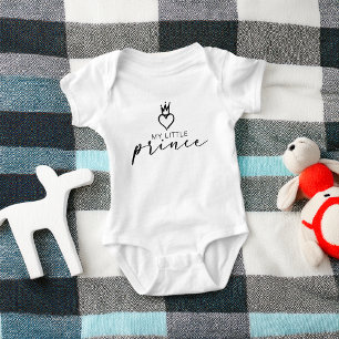 Cute My Little Prince Baby Bodysuit