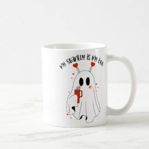 Cute My Stanley Is My Boo Boojee Funny Ghost Valen Coffee Mug