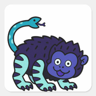 Cute Mythical Chimera Monster Sticker