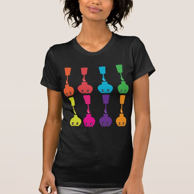 Cute Nail Polish! T-Shirt (Front)