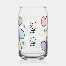 Cute Name Personalisation Easter Egg Pattern