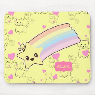 Cute Named Gifts for Granddaughter Daughter Cats Mouse Mat