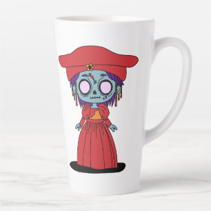 Cute Namibian Zombie Latte Mug