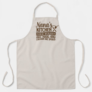 Cute Nana's kitchen word art  Apron
