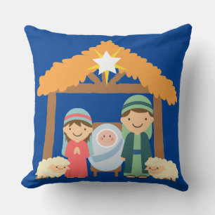 Cute Nativity scene Cushion