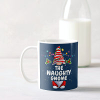 Cute Naughty Gnome Personalised Christmas